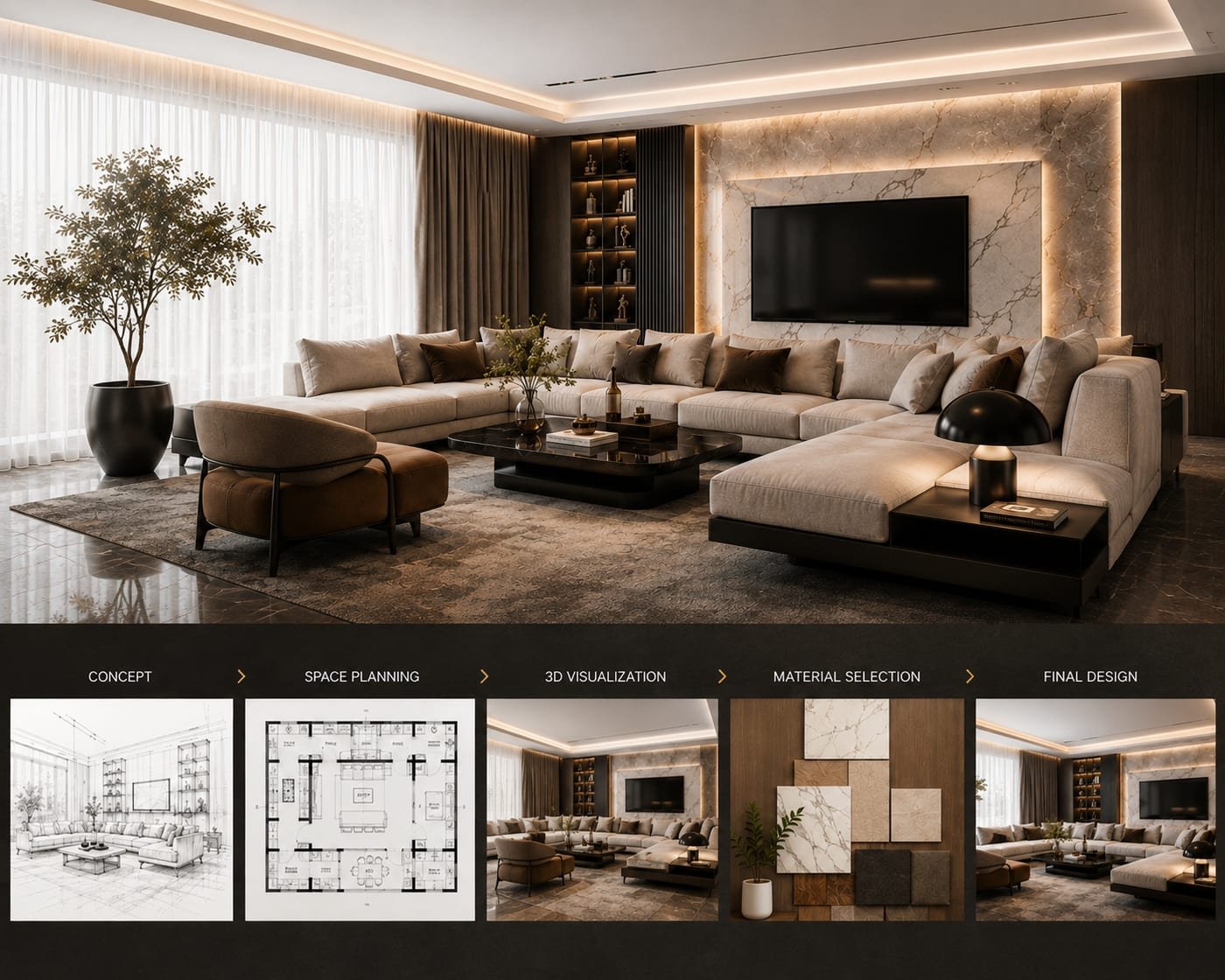 Interior, Exterior & Spatial Design